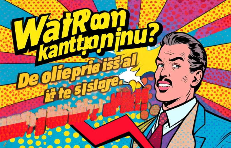 Visuele weergave van Oliemarkt bereikt kantelpunt