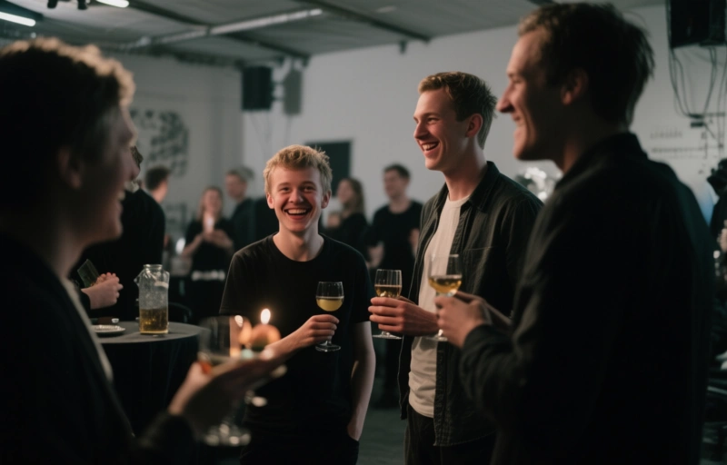 Little Puck als Ehrengast bei Creators After Dark