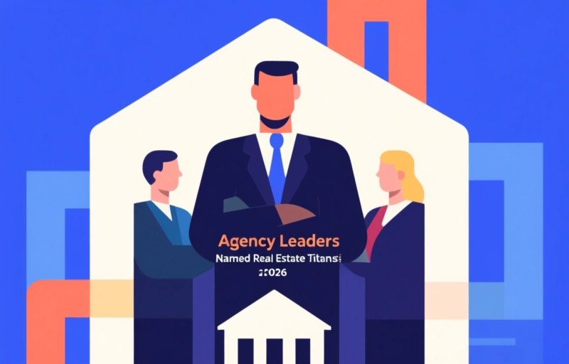 Agency Leaders Named Real Estate Titans for 2026