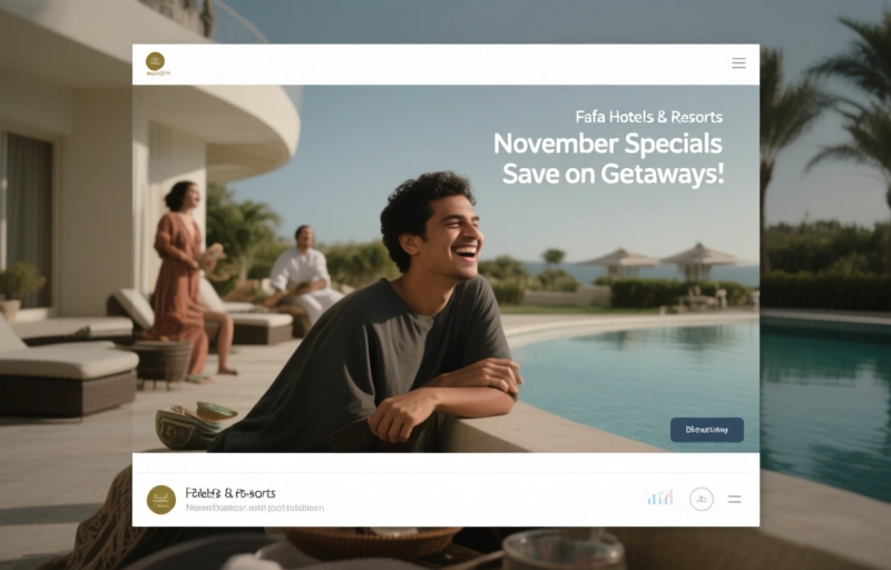 Fafa Hotels & Resorts November Specials: Save on Getaways
