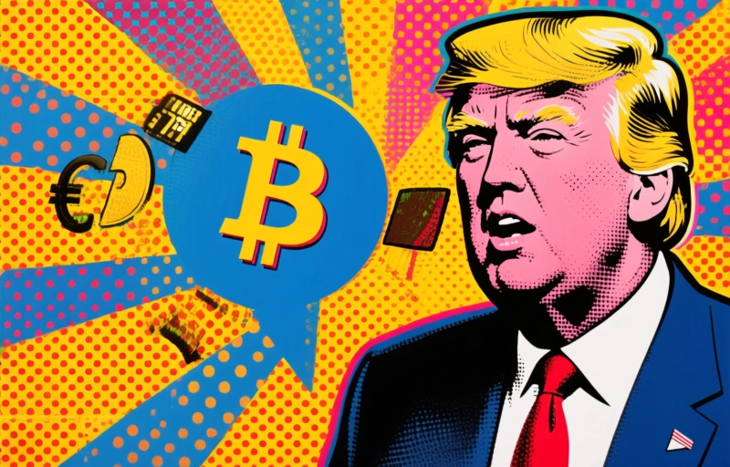Bitcoin zakt onder €67.000 ondanks Trump's crypto-pleidooi