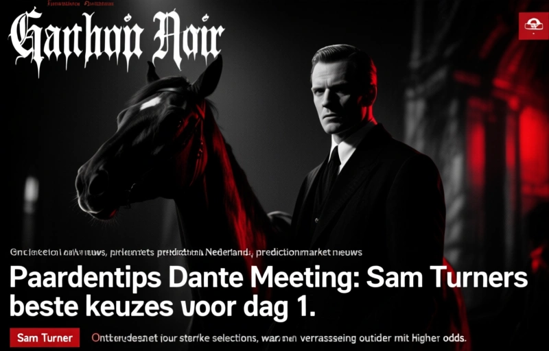 Paardentips Dante Meeting: Sam Turners beste keuzes voor dag 1
