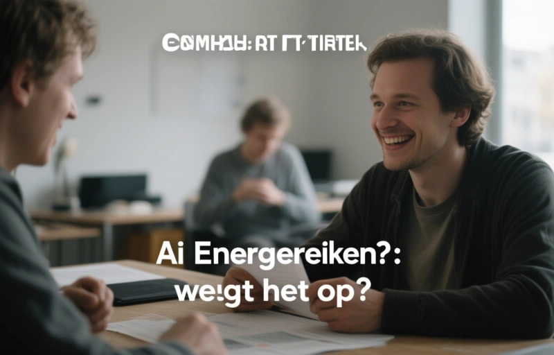 AI en energierekening: weegt het op?