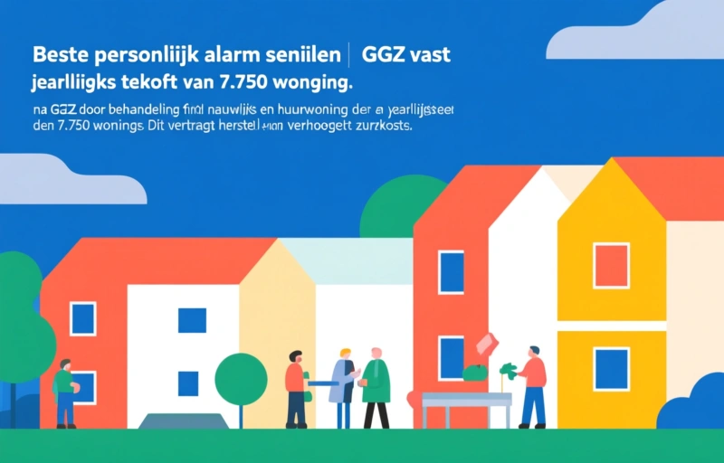 GGZ vast door jaarlijks tekort van 7.750 woningen