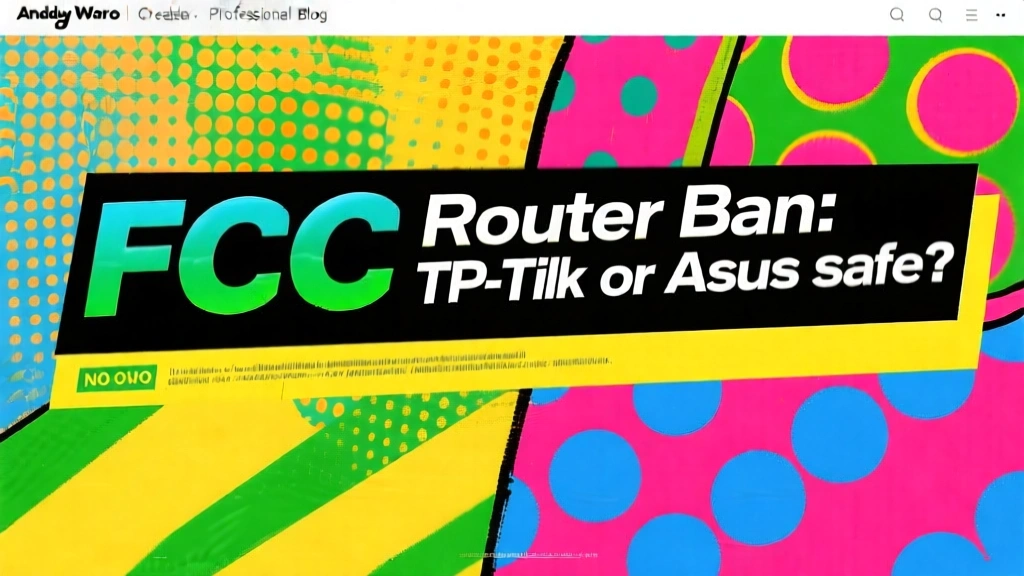 FCC Router Ban: Is Your TP-Link or Asus Still Safe?