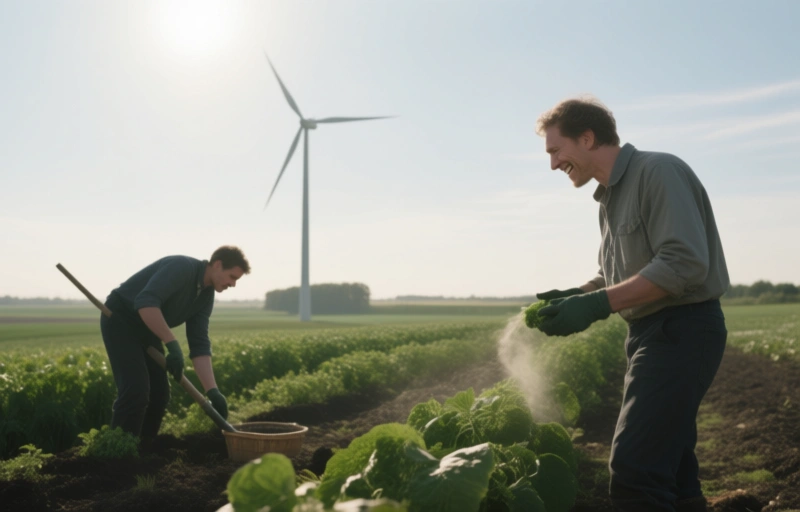 Groene energie in 2025: 11% meer zon, wind en biomassa
