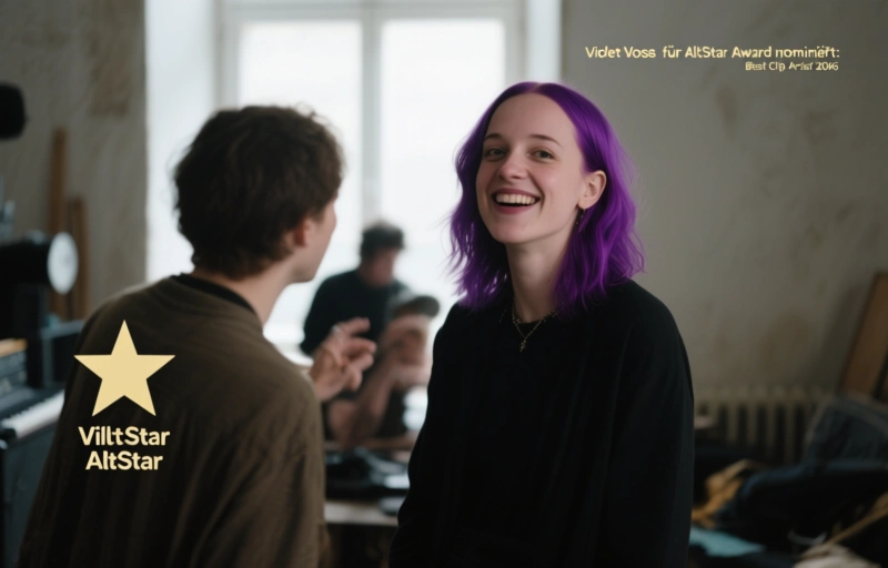 Violet Voss für AltStar Award nominiert: Best Clip Artist 2026