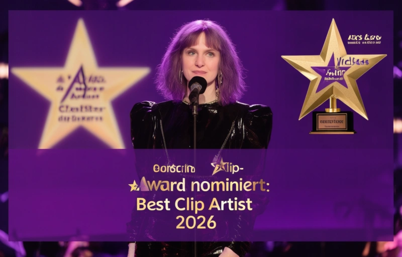 Visuelle Darstellung von Violet Voss für AltStar Award nominiert