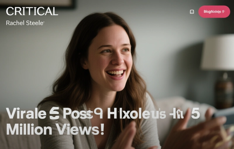 Rachel Steele's Viral Posts Hit 5 Million Views