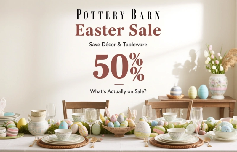 Visual representation of Pottery Barn Easter Sale