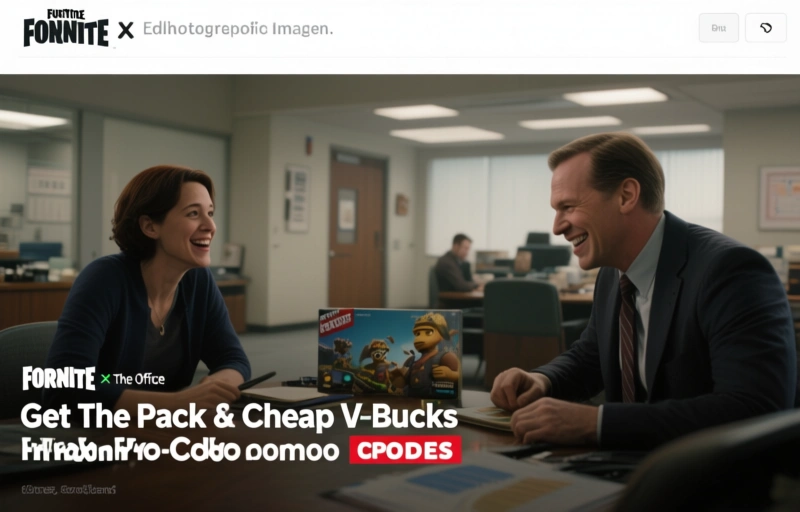 Fortnite x The Office: Get the Pack & Cheap V-Bucks with Promo Codes