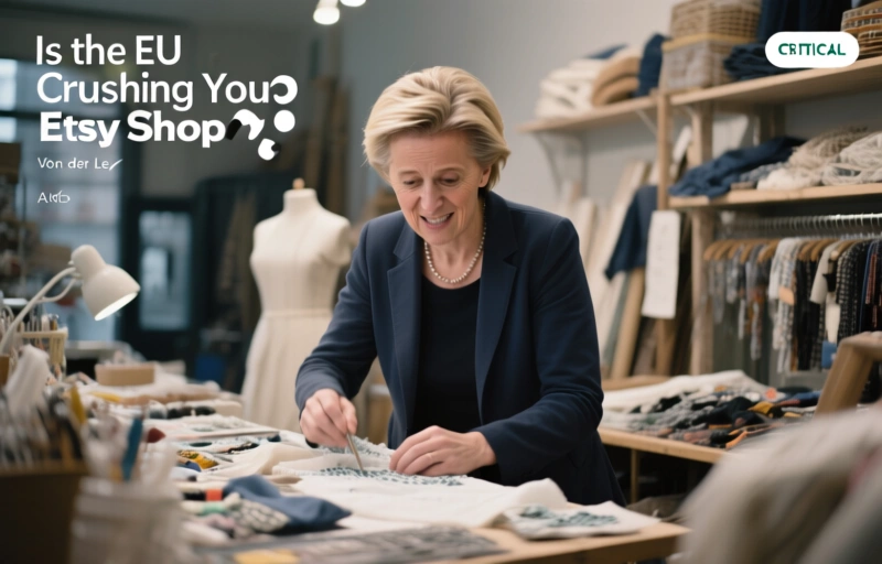 Is the EU Crushing Your Etsy Shop? Von der Leyen's Regulatory Avalanche Explained