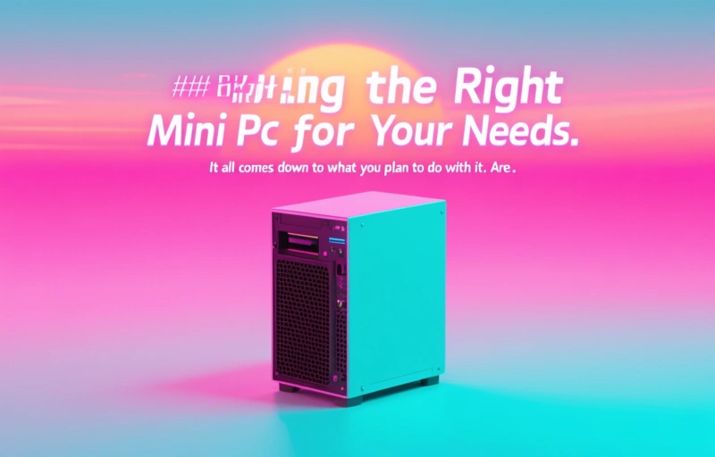 Visual representation of Top Mini PC Deals