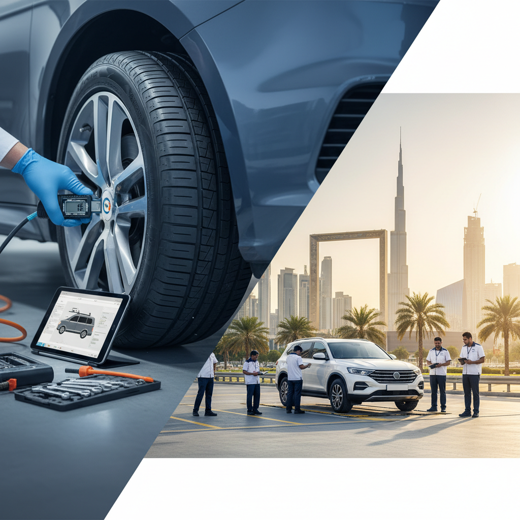 Dubai RTA Summer Car Check: Tyres & Inspections