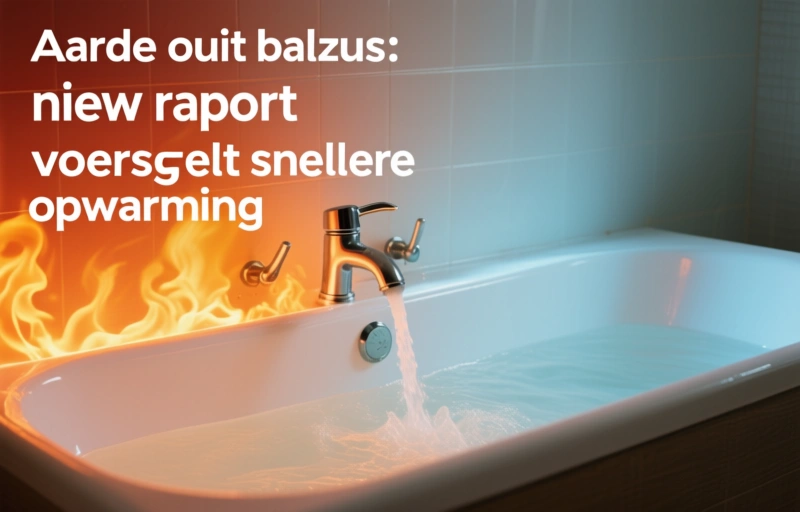 Visuele weergave van Aarde uit balans