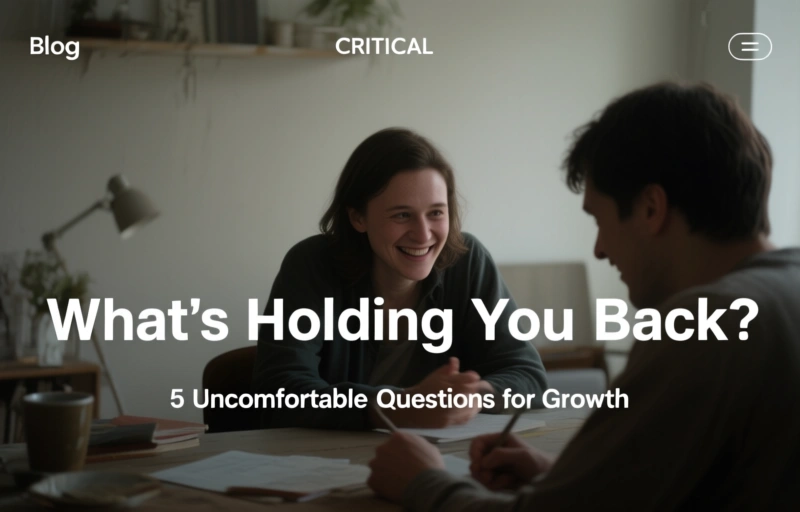 What's Holding You Back? 5 Uncomfortable Questions for Growth