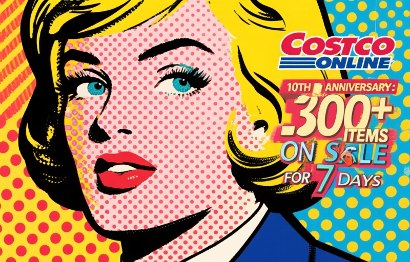 Costco Online 10th Anniversary: 300+ Items on Sale for 7 Days