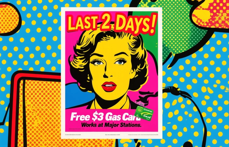 Last 2 Days! Free $3 Gas Card Works at Major Stations