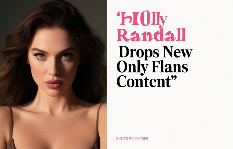 Visual representation of Holly Randall Drops New OnlyFans Content