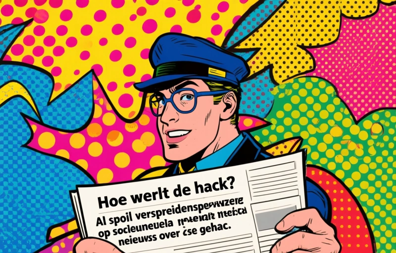 Visuele weergave van Meta AI-hack