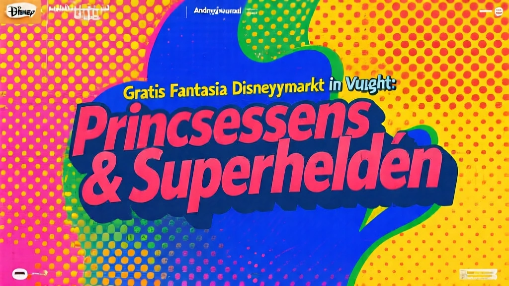 Gratis Fantasia Disneymarkt in Vught: Prinsessen & Superhelden