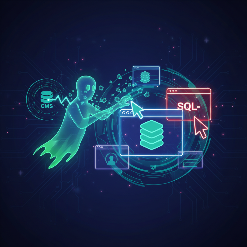 Ghost CMS SQL Injection Fuels Large-Scale ClickFix Attacks
