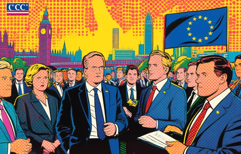 European Business Leaders Gather in London Amid Trade Uncertainty