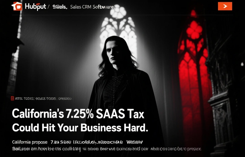 California's 7.25% SaaS Tax Could Hit Your Business Hard