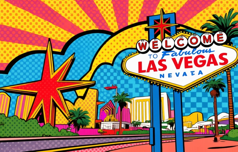 Visuaalinen esitys aiheesta Las Vegas Strip