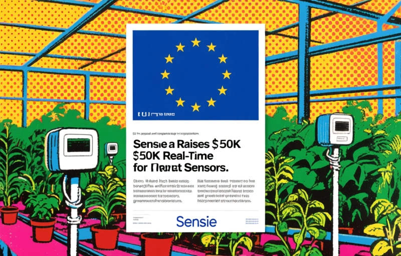 Sensie Raises $550K for Real-Time Plant Sensors