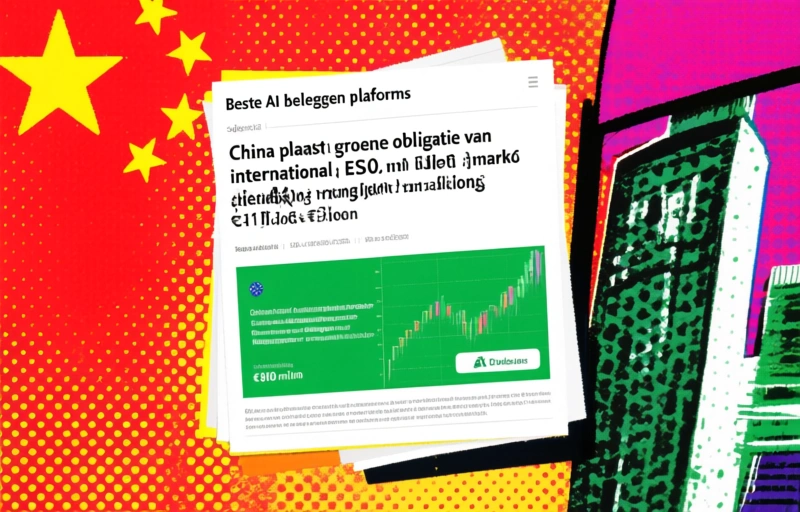 China plaatst groene obligatie van €810 miljoen in Hongkong