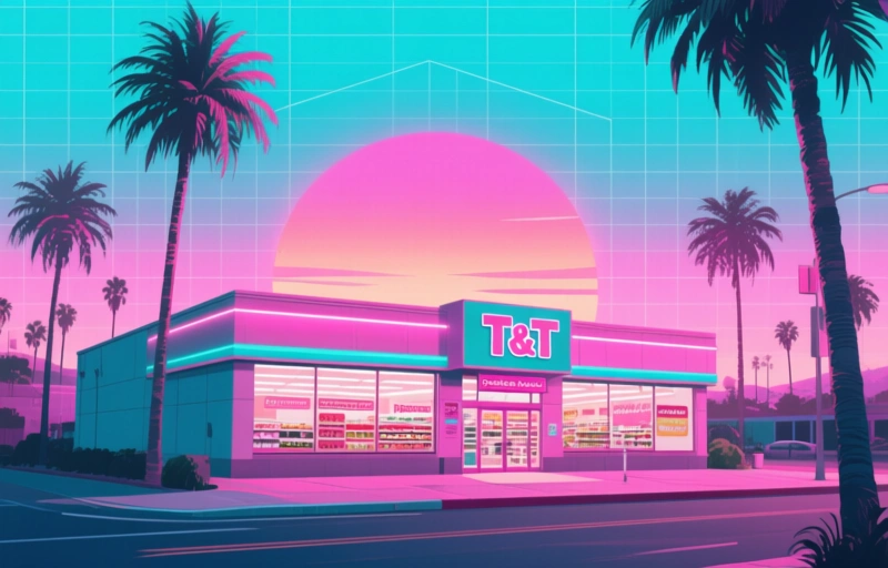 Aziatische supermarkt T&T opent eerste winkel in Californië