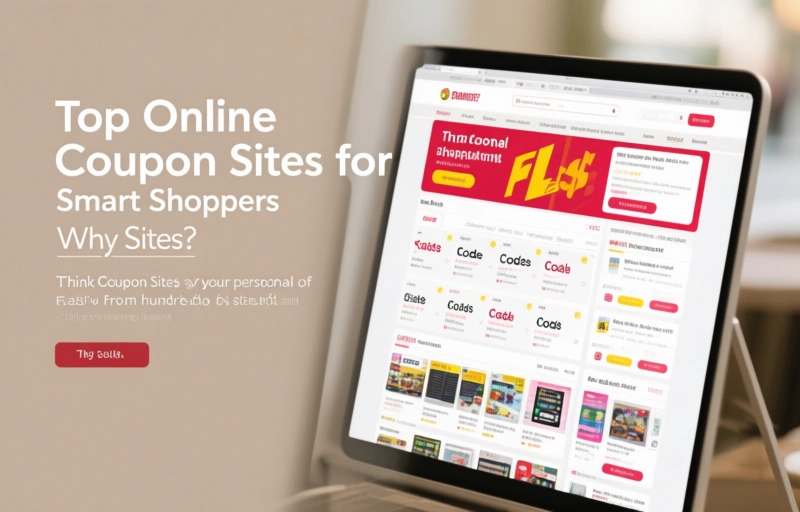 Visual representation of Top Online Coupon Sites for Smart Shoppers