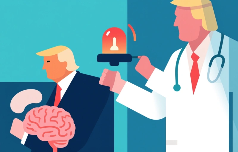 Trump's mentale achteruitgang baart artsen zorgen