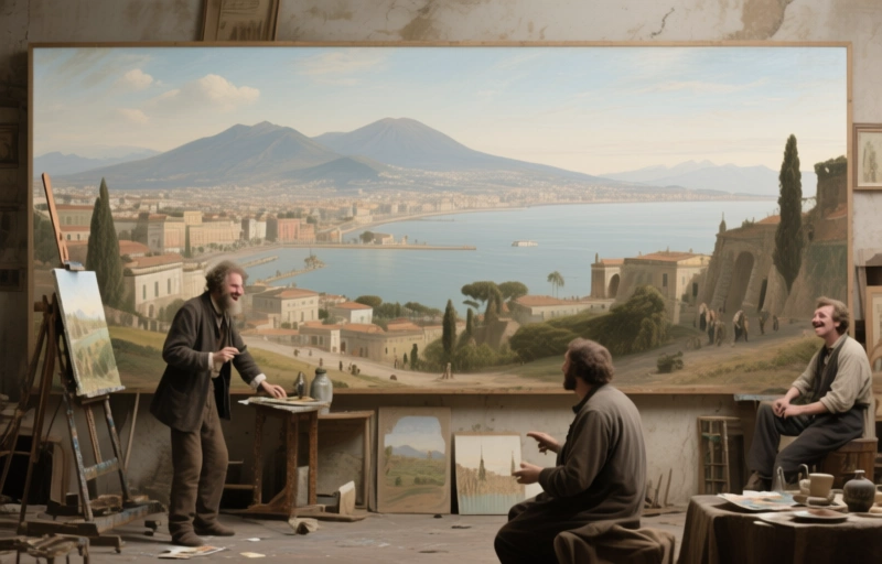 Jan van Stinemolen: The Lost Artist Behind Naples' Panoramic View