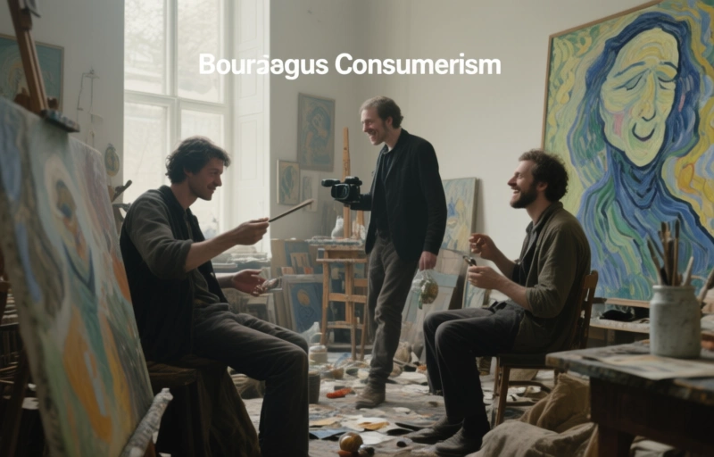 Bourgeois Consumerism Meets Neo-Impressionist Anarchism