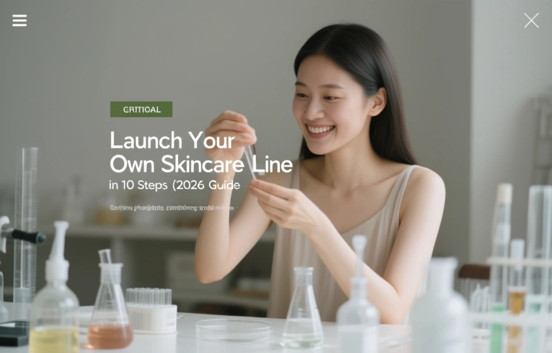 Launch Your Own Skincare Line in 10 Steps (2026 Guide)