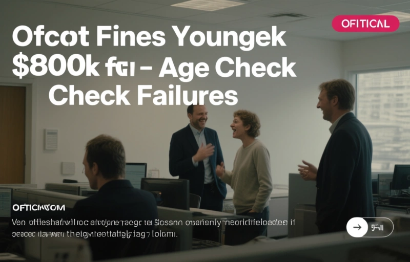 Ofcom Fines Youngtek $800K for Age Check Failures