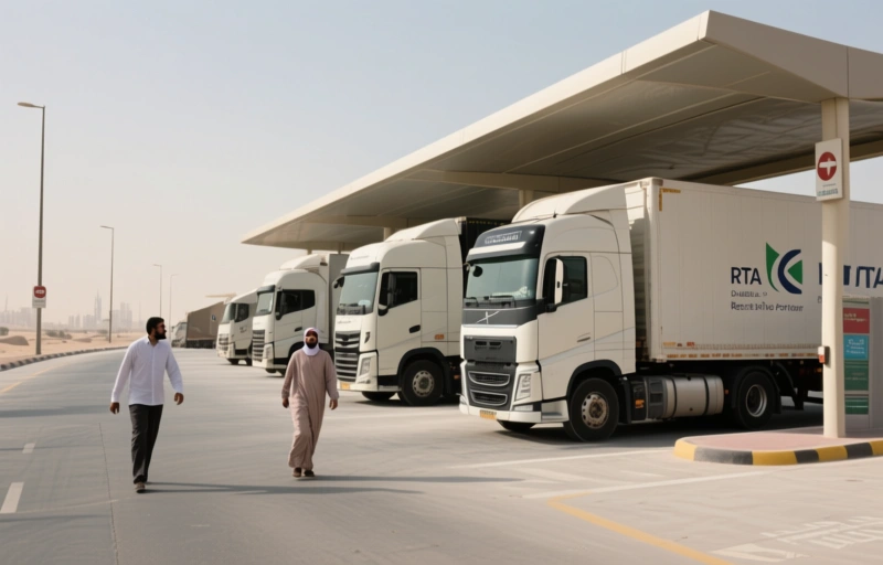Dubai's RTA Builds 3 Major Truck Rest Stops with Private Partners