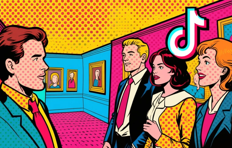 Visuele weergave van TikTok viert Internationale Museumdag met nieuwe serie