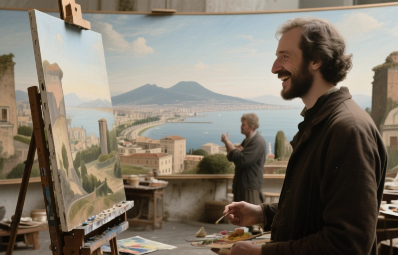 Jan van Stinemolen: The Lost Artist Behind Naples' Panoramic View
