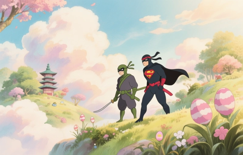 Superhelden, Ninja's en Paasavonturen op Cartoon Network
