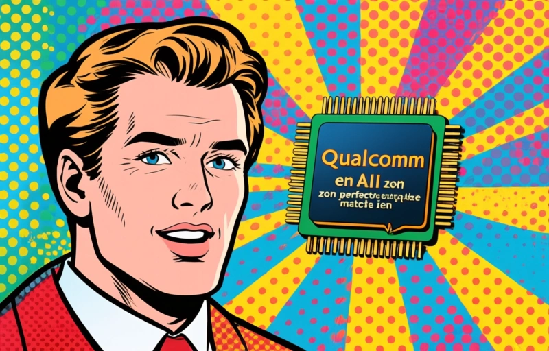 Visuele weergave van Qualcomm Aandelenanalyse