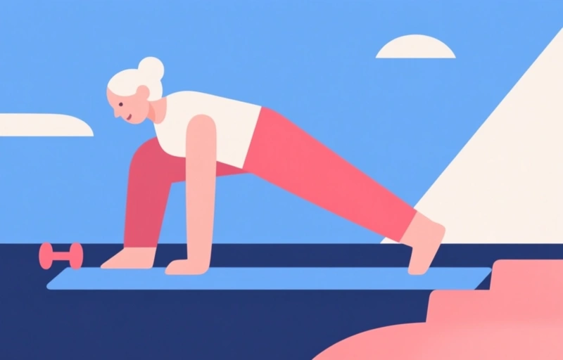 Simple Exercises to Prevent Falls in Older Women