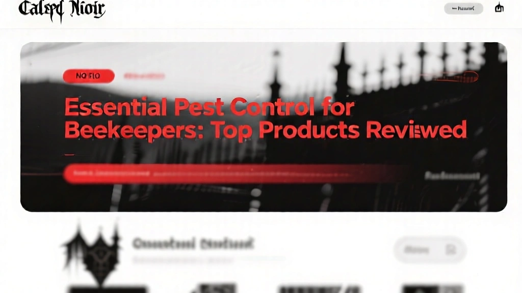 Essential Pest Control for Beekeepers: Top Products Reviewed