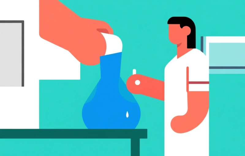 Visuele weergave van Toegang tot nieuwe kanker medicijnen halveert