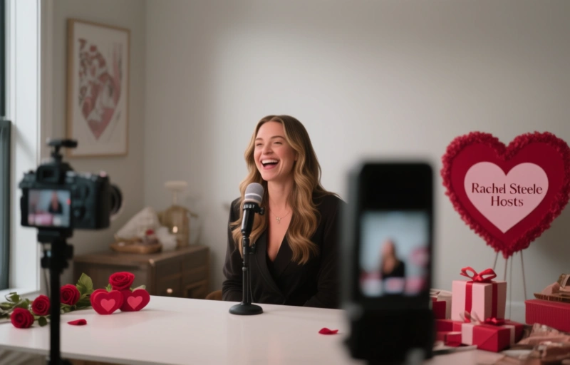 Rachel Steele Hosts Exclusive Valentine's Day Livestream
