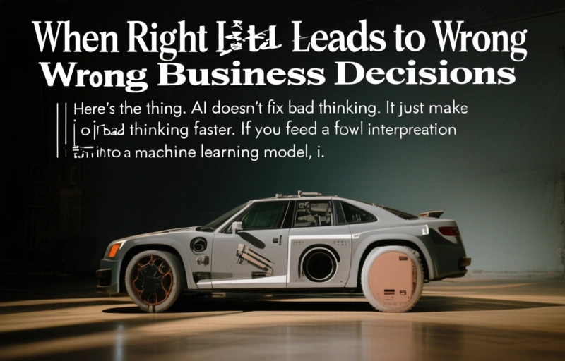 Visual representation of When Right Data Leads to Wrong Business Decisions