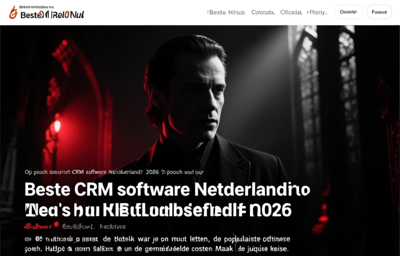 Beste CRM software Nederland 2026