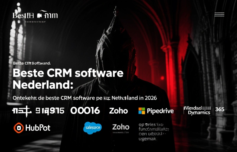Beste CRM software Nederland: de top 5 van 2026